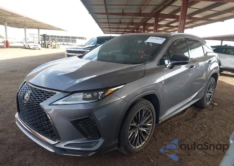 2022 Lexus Rx 350 F Sport Handling из США, поврежденный, VIN 2T2YZMDA1NC315790